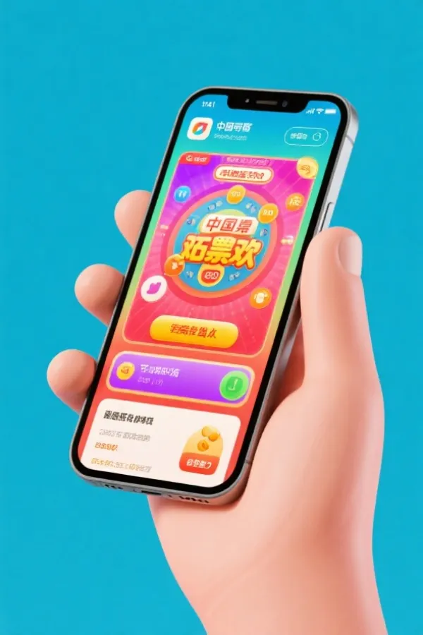 彩票网APP移动端界面